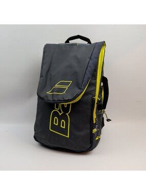 Babolat Pure Aero Tennis Convertible Tech Backpack Travel Black / Neon Yellow